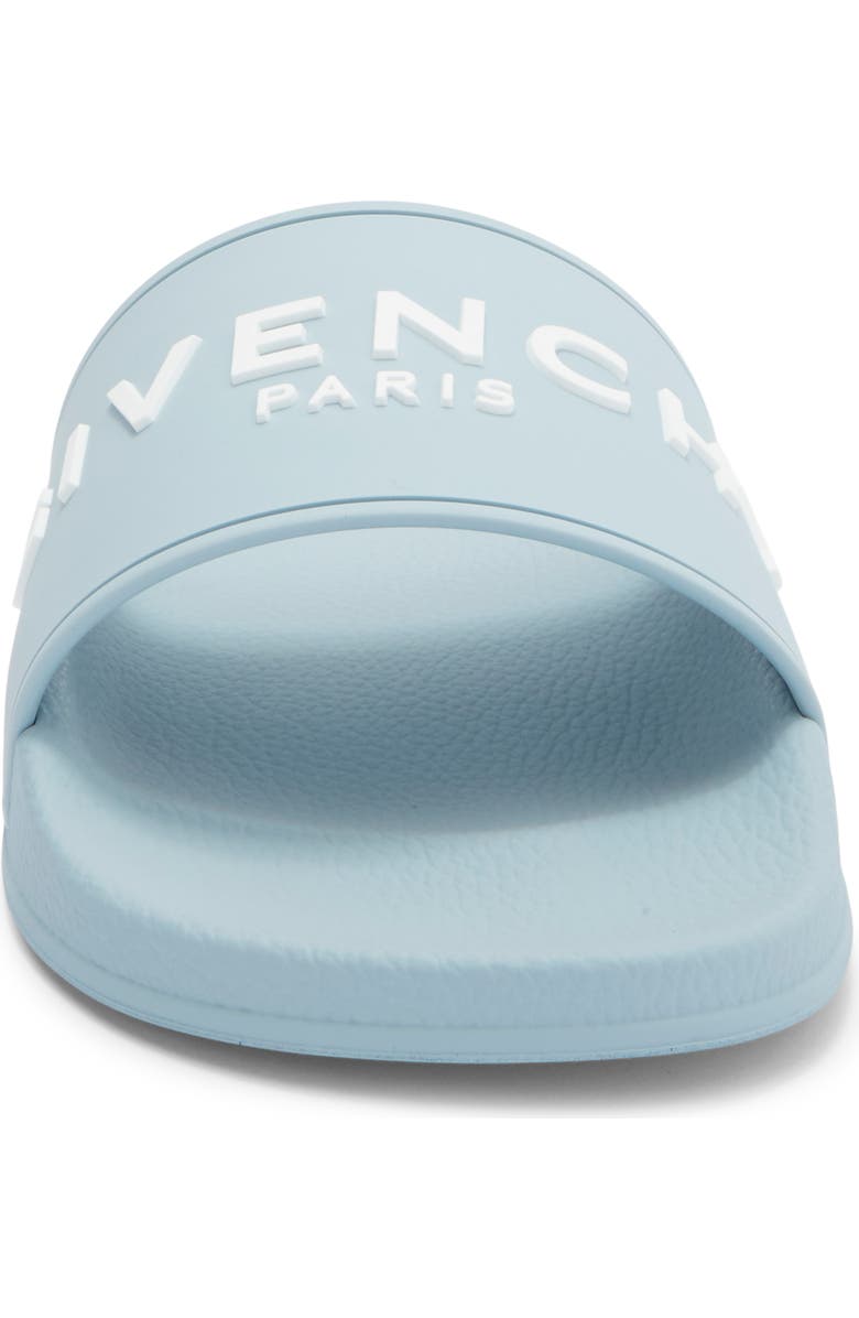 Givenchy Slide Sandal, Alternate, color, Sky Blue