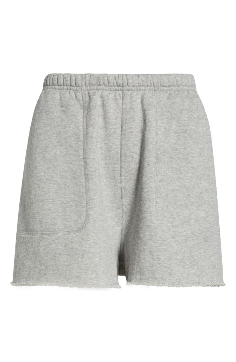 Lunya Silksweats<sup>™</sup> Reversible Lounge Shorts, Alternate, color, Napping Dove Heather