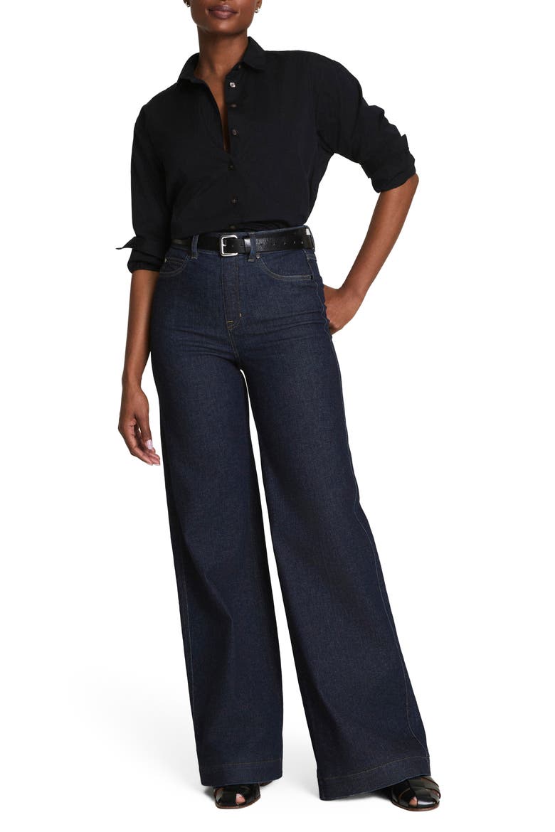 Relaxed Fit Poplin Button-Up Shirt, Alternate, color, CLASSIC BLACK