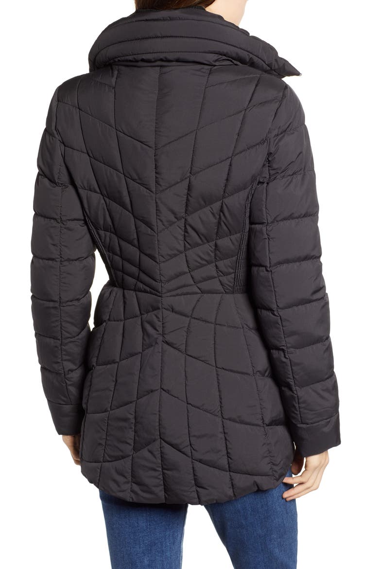 Packable EcoPlume Coat, Alternate, color, OLD BLACK