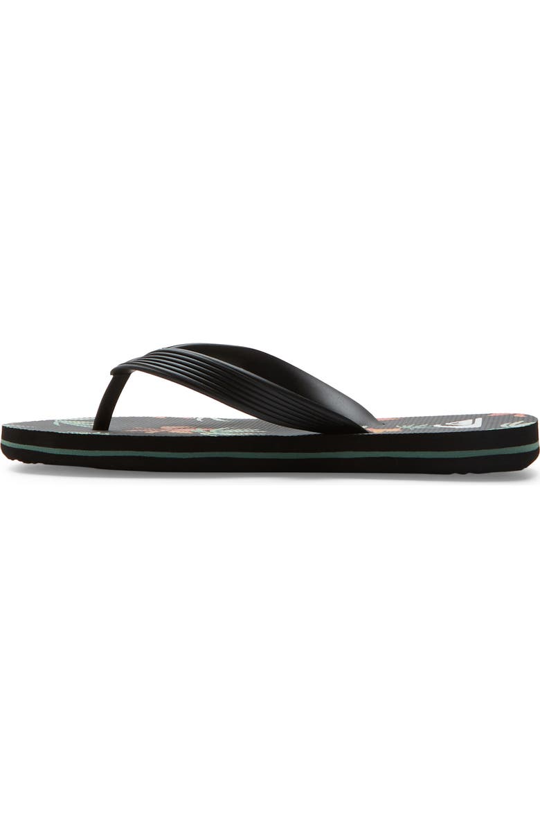 Quiksilver Molokai Art II Flip Flop, Alternate, color,