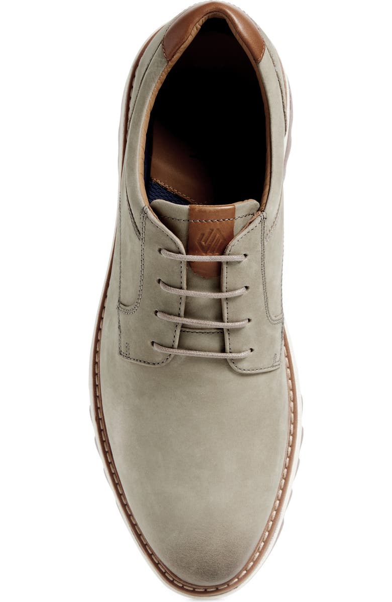 Johnston & Murphy Braydon Plain Toe Derby, Alternate, color, Grey