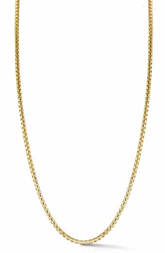 Yield of Men Men's Rounded Box Chain Necklace
