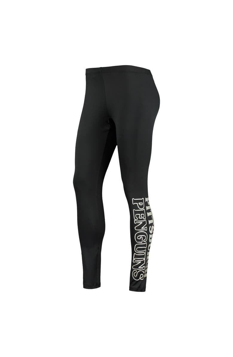 G-III SPORTS BY CARL BANKS Women's G-III Sports by Carl Banks Black Pittsburgh Penguins Stadium Leggings, Alternate, color, Black