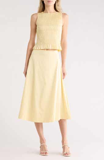 EDIT by JASON WU Smocked Tank & Maxi Skirt Set