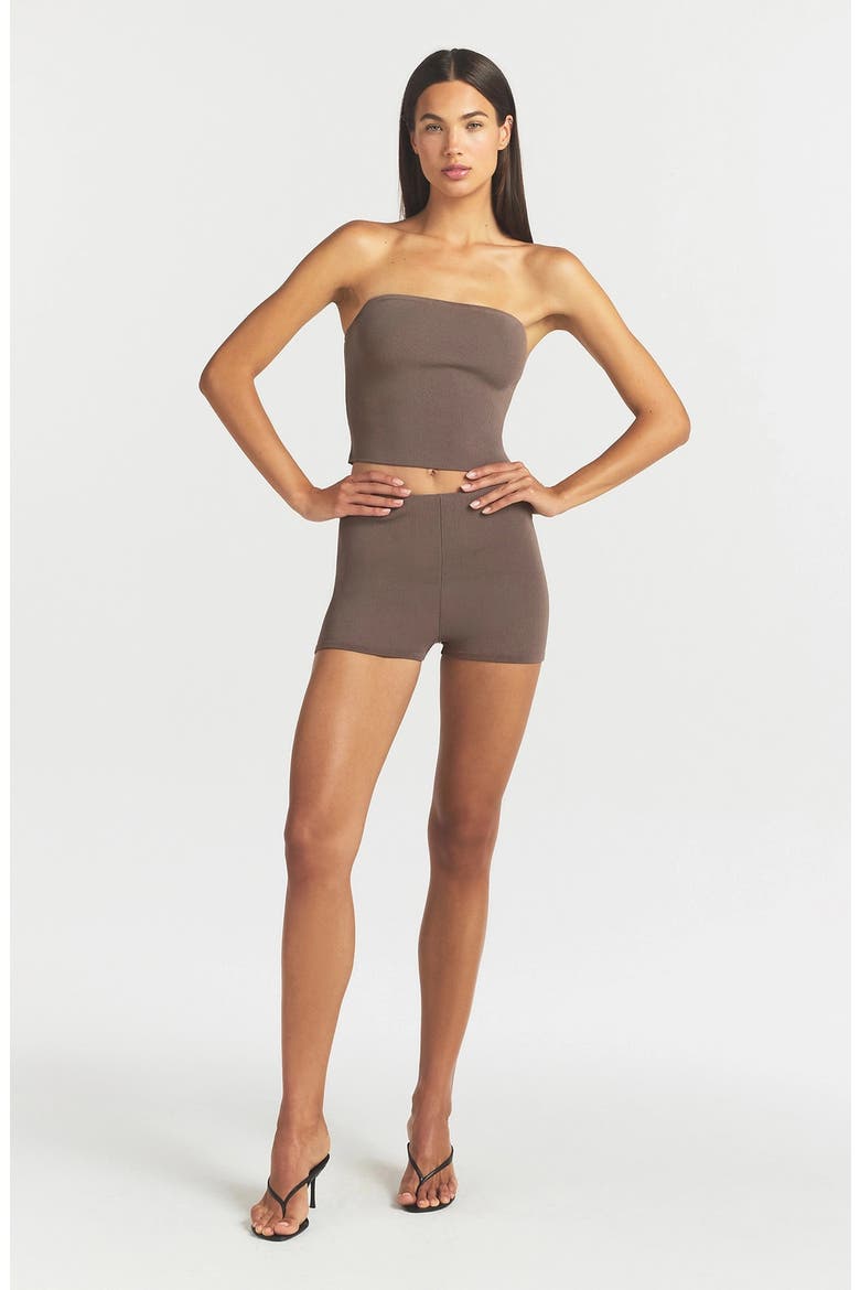 Refined Knit Tube Top, Alternate, color, AMETHYST