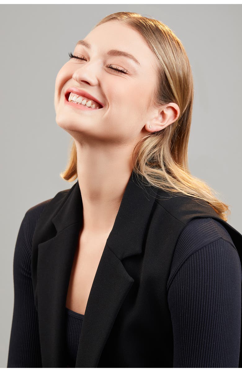 Bony Levy Simple Obession Pavé Diamond Heart Stud Earrings, Alternate, color, 