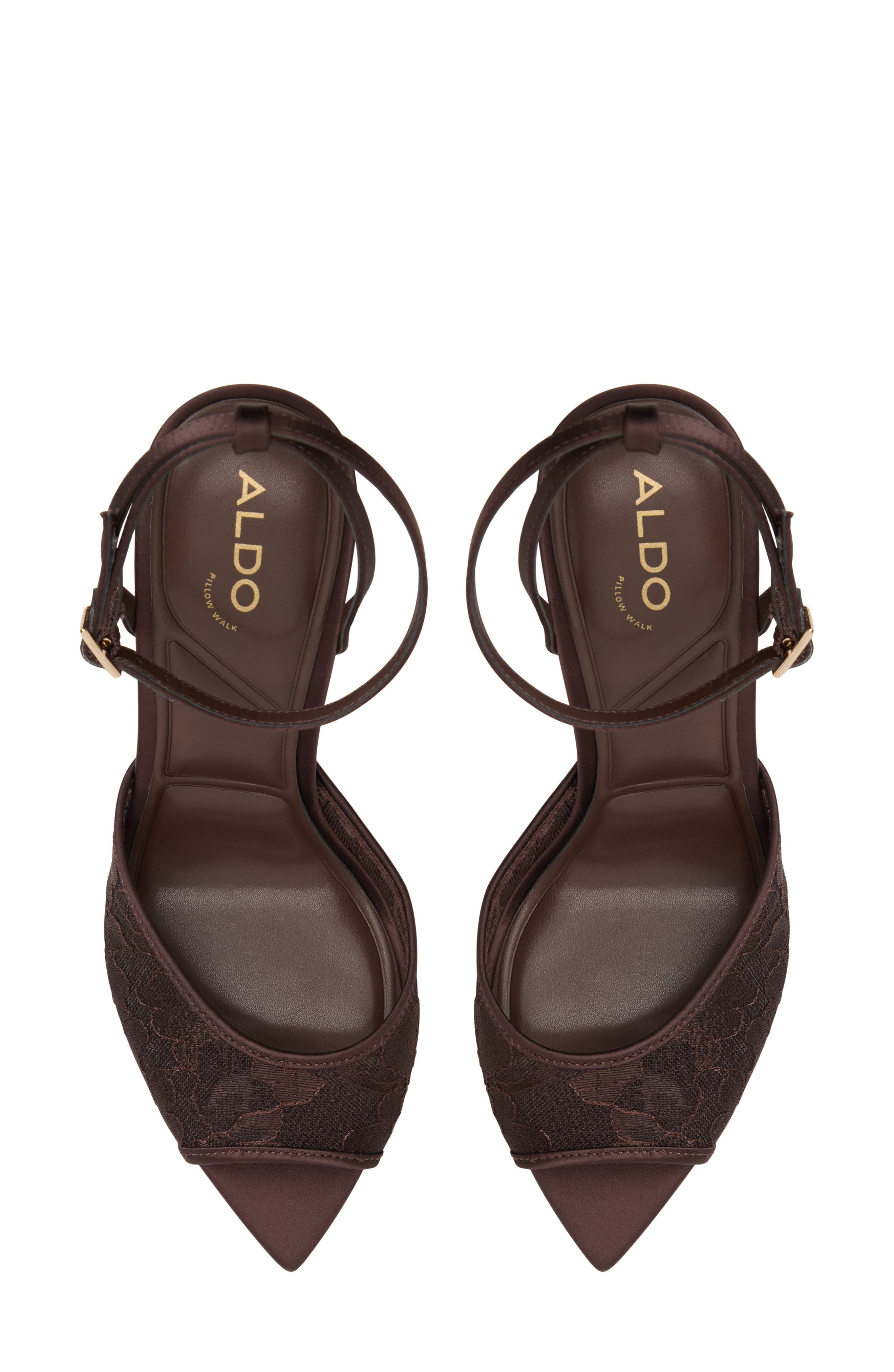 Belen Lace Sandal, Alternate, color, BROWN/ MULTI