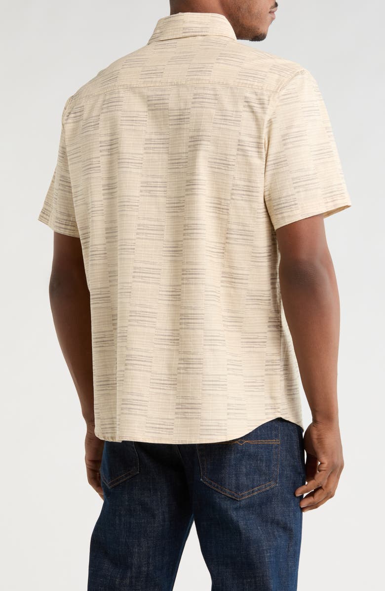 Union Promenade Button-Up Shirt, Alternate, color, Ecru