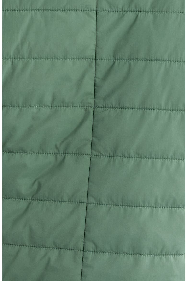 Bauer Quilted Water Resistant Snap-Up Vest, Alternate, color, KELP