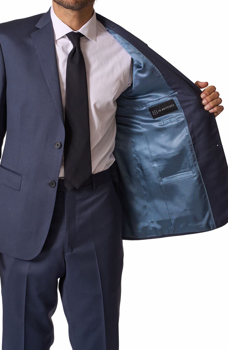 JB Britches Sartorial Classic Fit Stretch Wool Suit, Alternate, color, 