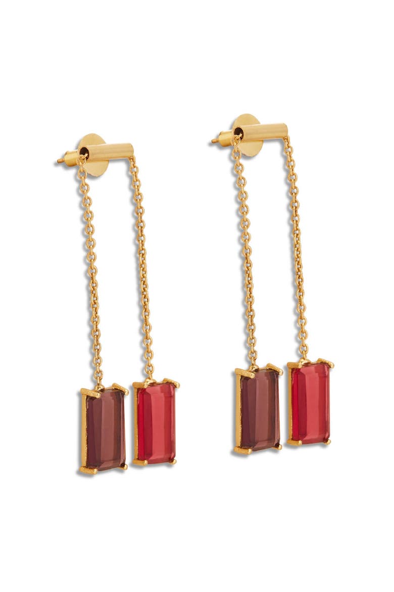 KANDI EARRINGS, Alternate, color, Gold Plated