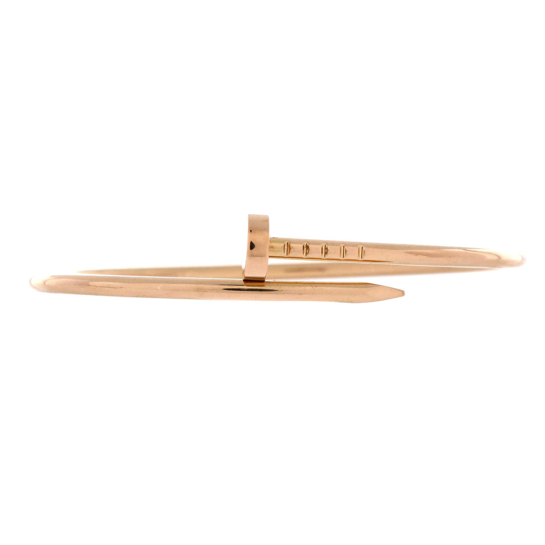 Juste un Clou Bracelet 18K Rose Gold Small, Main, color, Metallic Gold