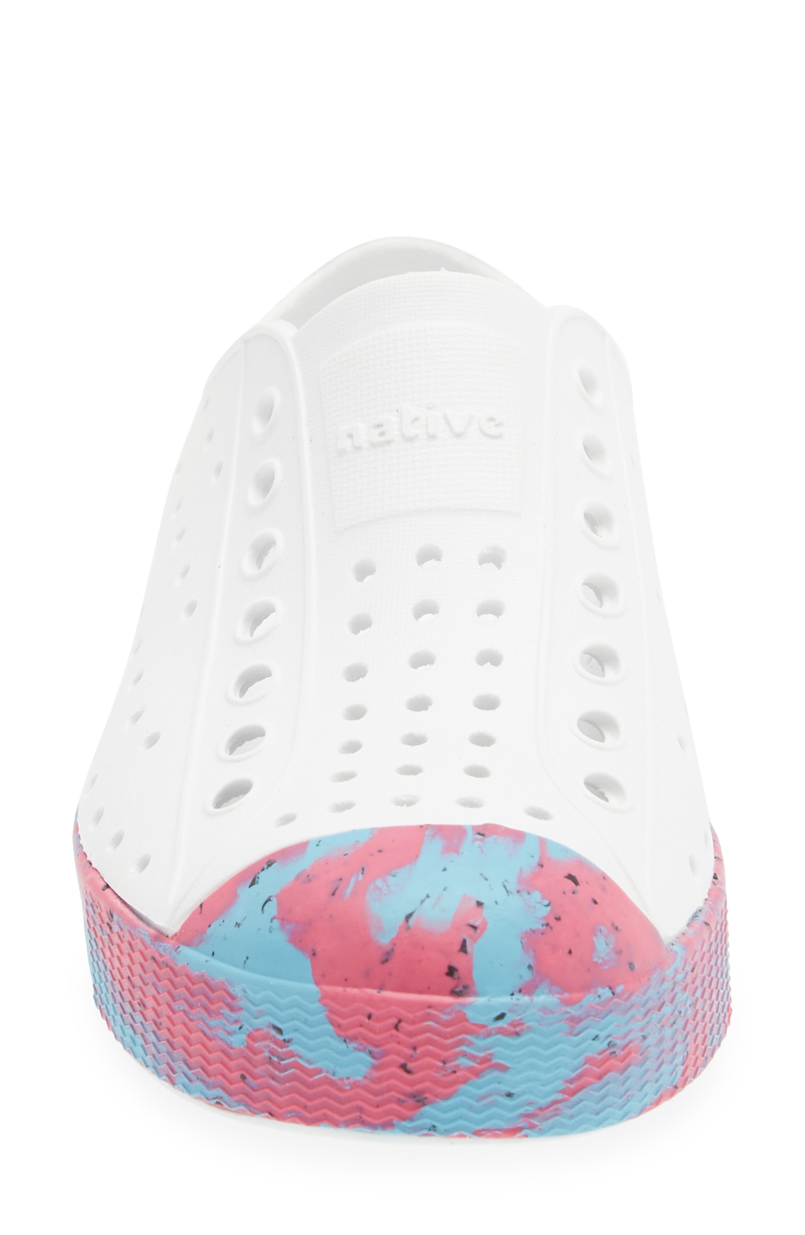 Jefferson Marble Print Slip-On Sneaker, Alternate, color, SHLWHT/ HWDMAUIMARBLE