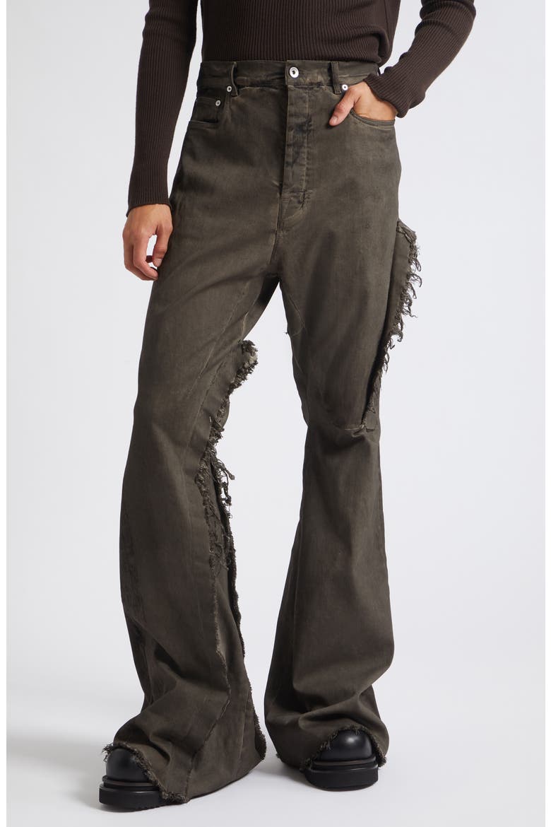 Bolan Distressed Bootcut Jeans, Main, color, DUST COMBO