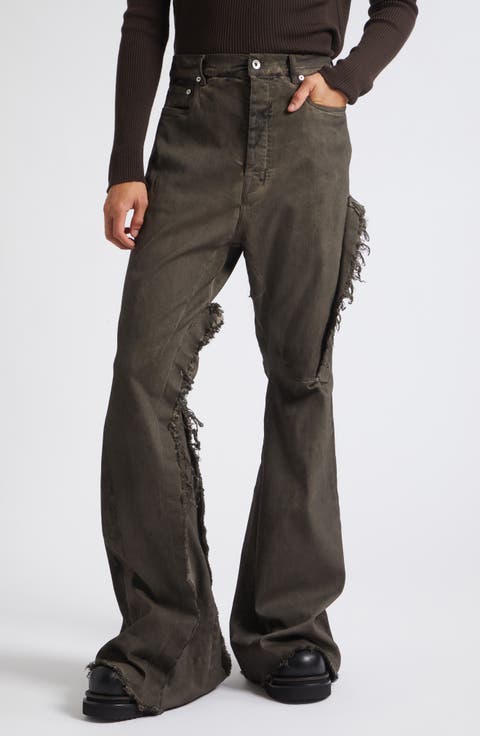 Bolan Distressed Bootcut Jeans
