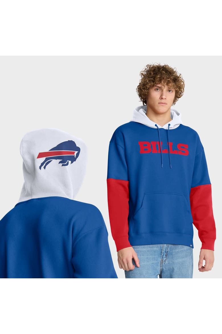 Men's Fanatics Royal Buffalo Bills Helmet Pullover Hoodie, Main, color, Royal