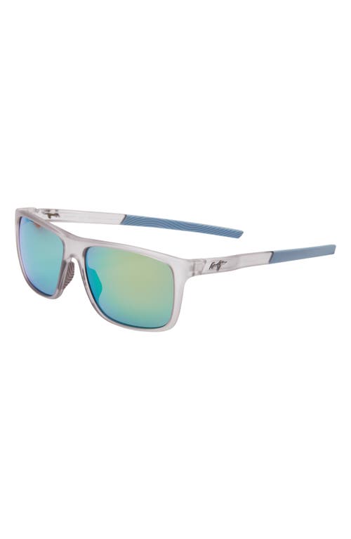 Maui Jim Lehopulu 58mm Polarizedplus2 Rectangular Sunglasses In Multi