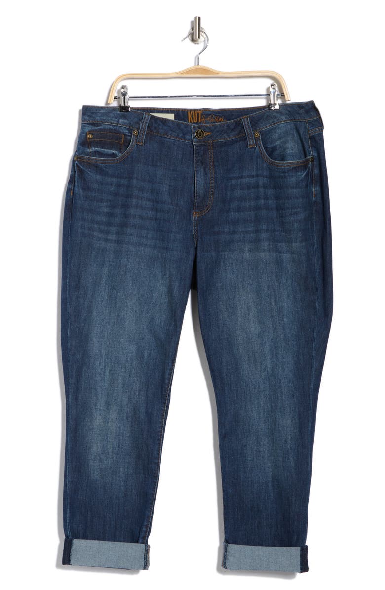 KUT from the Kloth Katy Mid Rise Boyfriend Jeans, Alternate, color, Arum