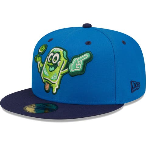 Men's New Era Blue Beloit Sky Carp Copa De La Diversion 59FIFTY Fitted Hat