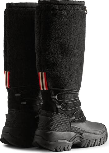 HUNTER★(w) Wanderer Shearling Insulated Tall Snow Boots人気 Hunter Wanderer Fleece Waterproof Tall Boot (Women) | Nordstrom