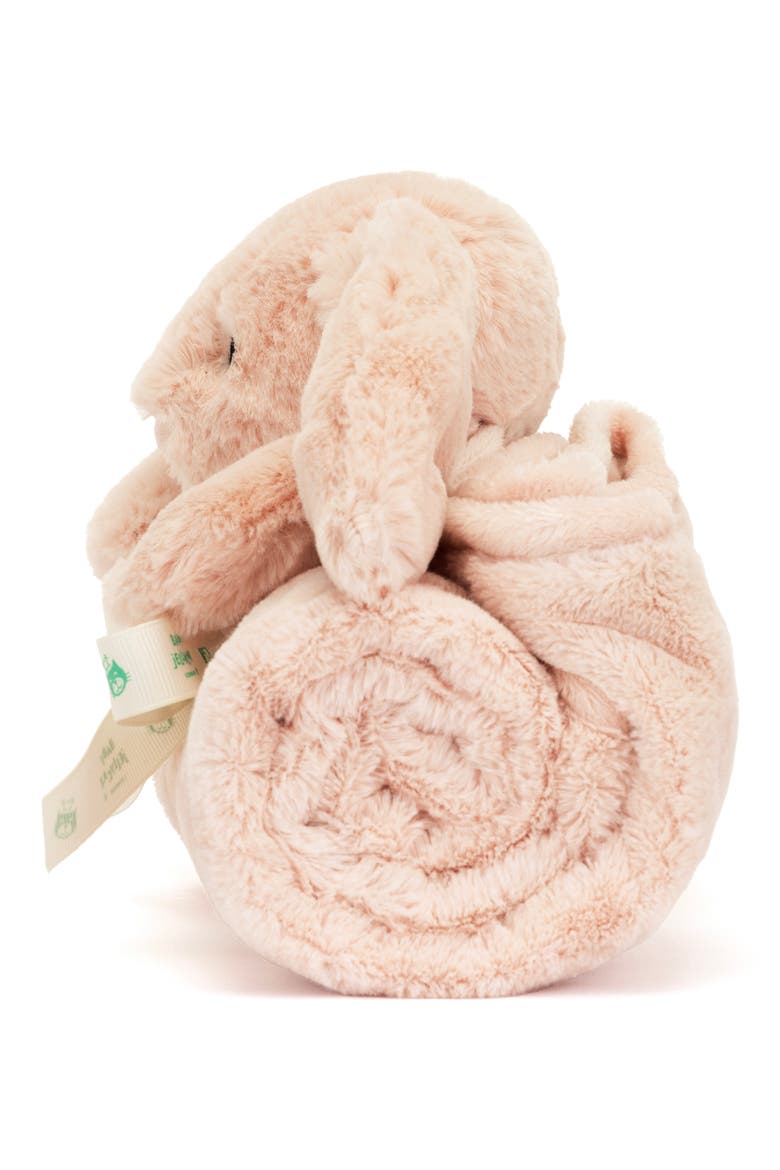 Bashful Bunny Blankie, Alternate, color, PINK