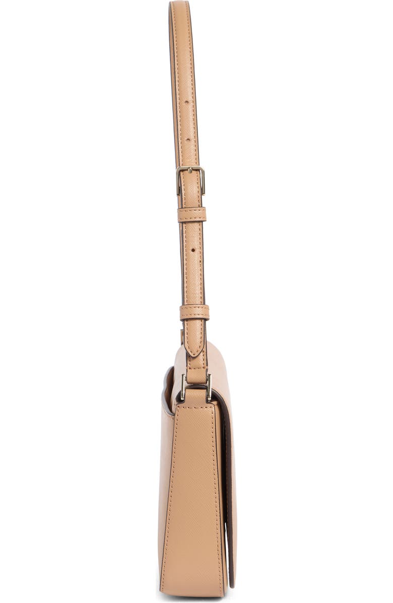Kate Spade New York staci saffiano leather shoulder bag, Alternate, color, Light Fawn