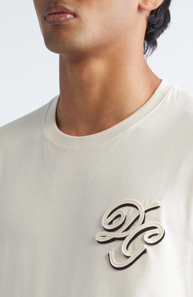 Dolce&Gabbana Logo Graphic T-Shirt, Alternate, color, A4567 Panna