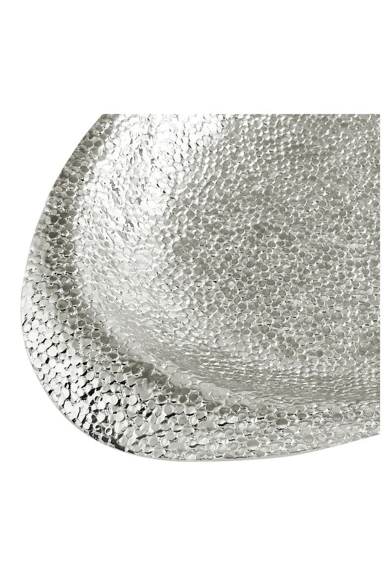 Shagreen Large Tray, Alternate, color, Silver