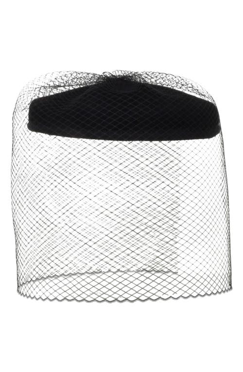 Gigi Burris Millinery Lorna Hat With Veil In White