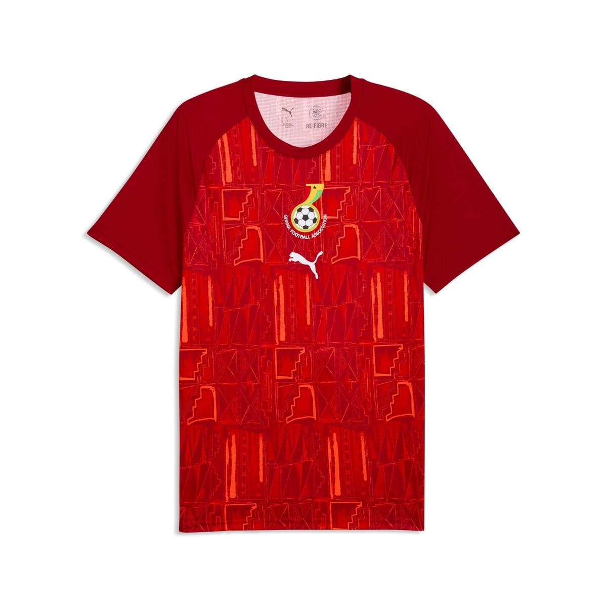 Men's Puma Crimson Ghana National Team Pre-Match Jersey (Men