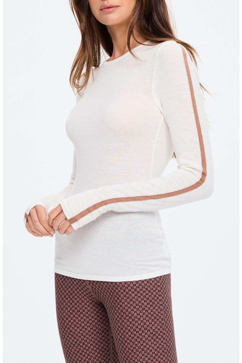 Merino Wool Performance Sweater, Alternate, color, NATURAL