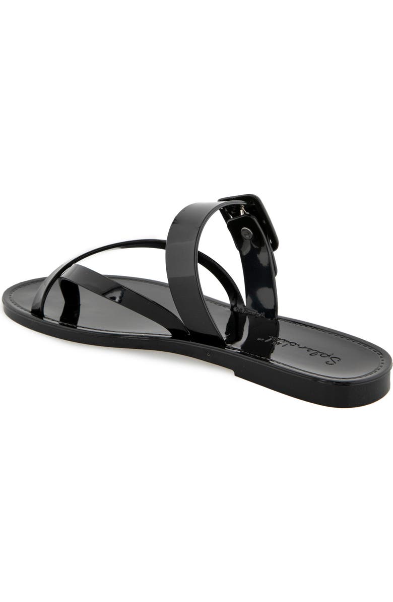Splendid Susana Jelly Sandal, Alternate, color, Black Solid
