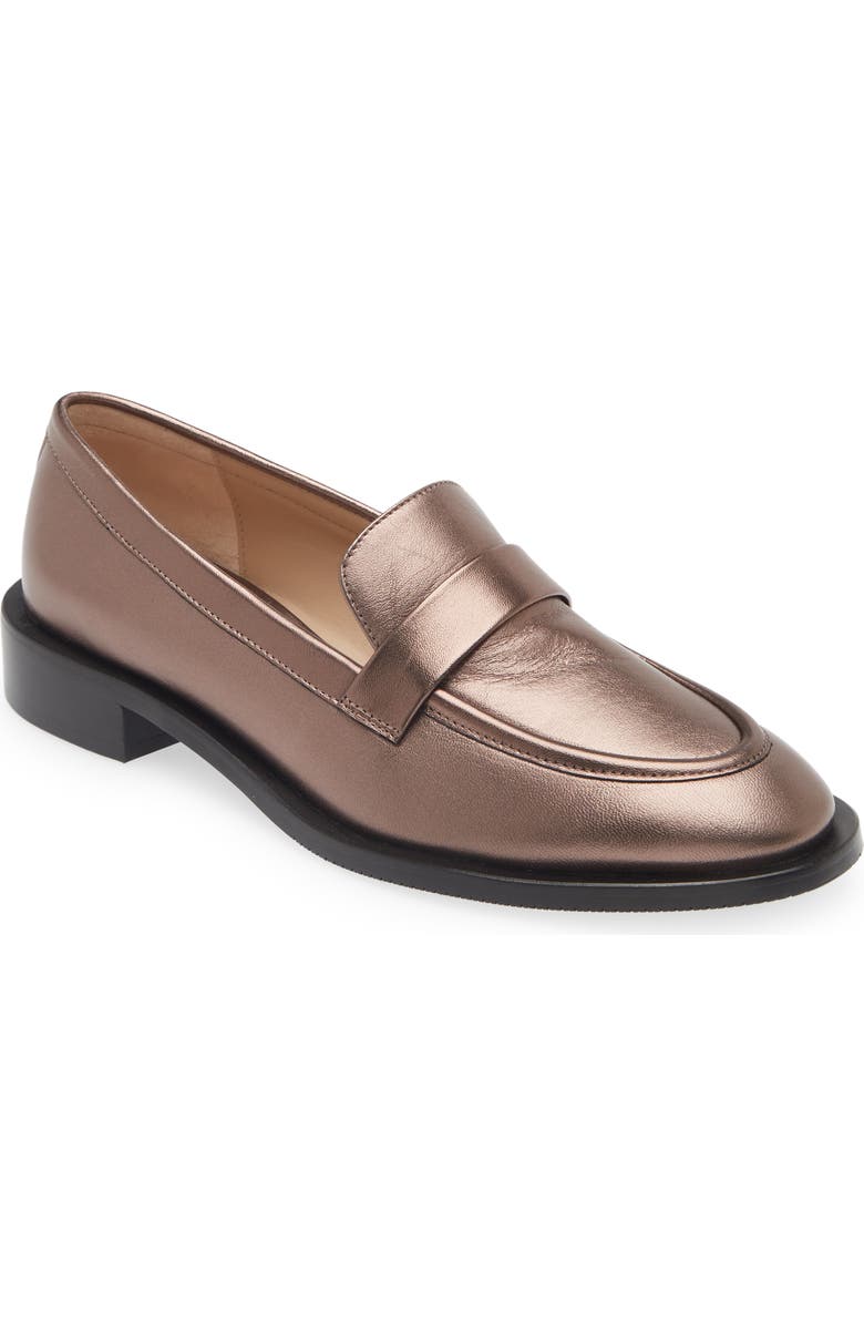 Stuart Weitzman Palmer Loafer, Main, color, Pyrite