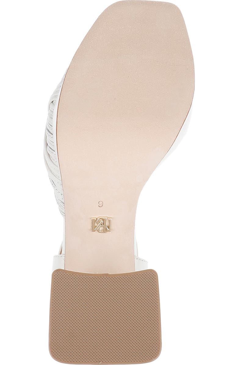 Badgley Mischka Collection Winslet Ankle Strap Platform Sandal, Alternate, color, White Leather