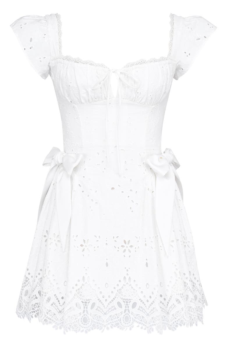 Giglio Eyelet Minidress