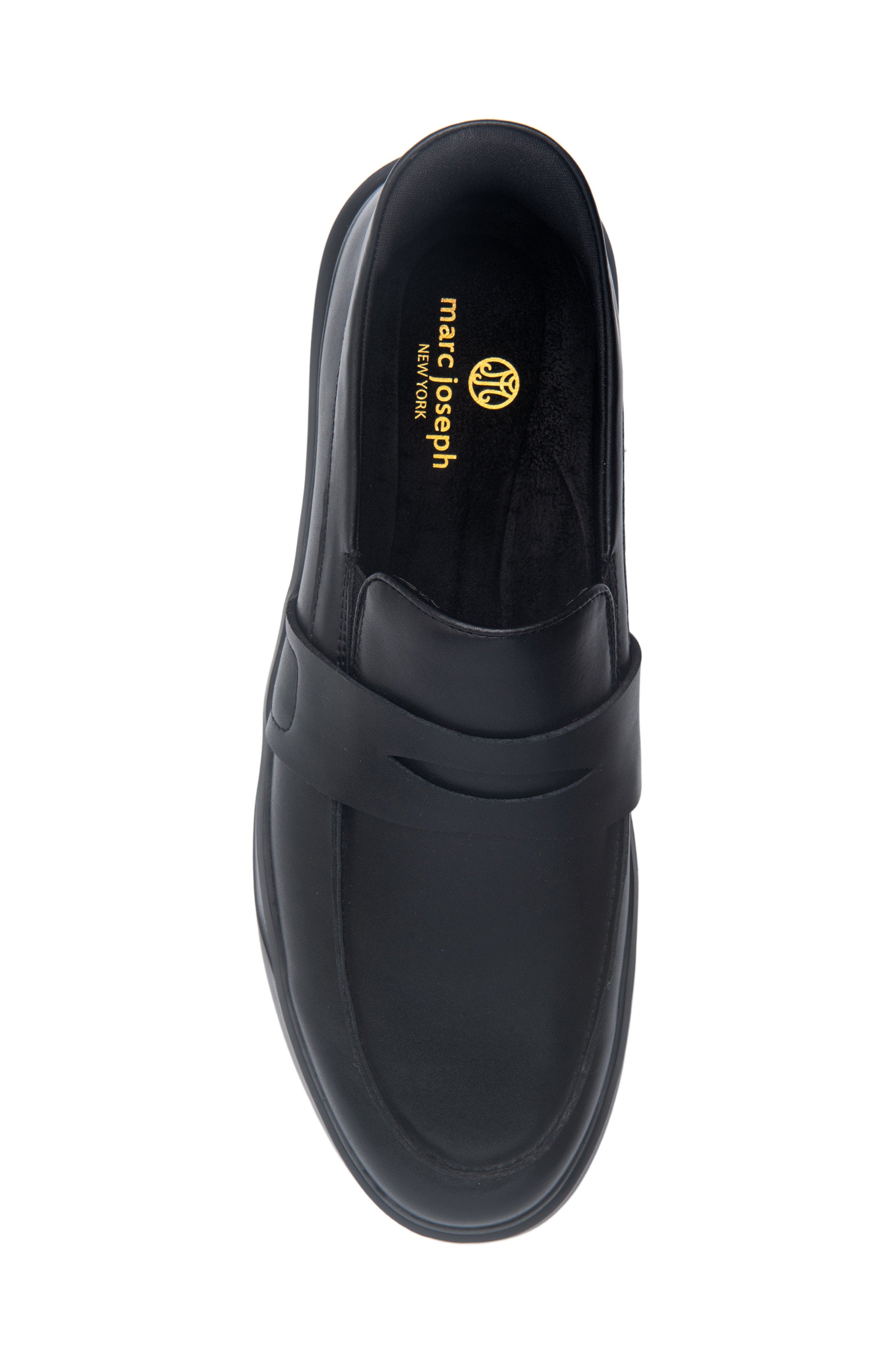 Clark St Hands Free Technology Leather Slip On Sneaker, Alternate, color, Black Napa Leather/Black