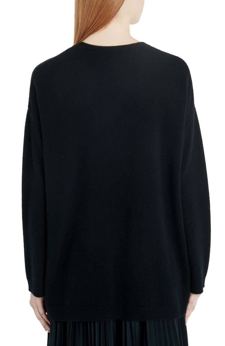 Valentino VLTN Logo Wool & Cashmere Sweater, Alternate, color, 