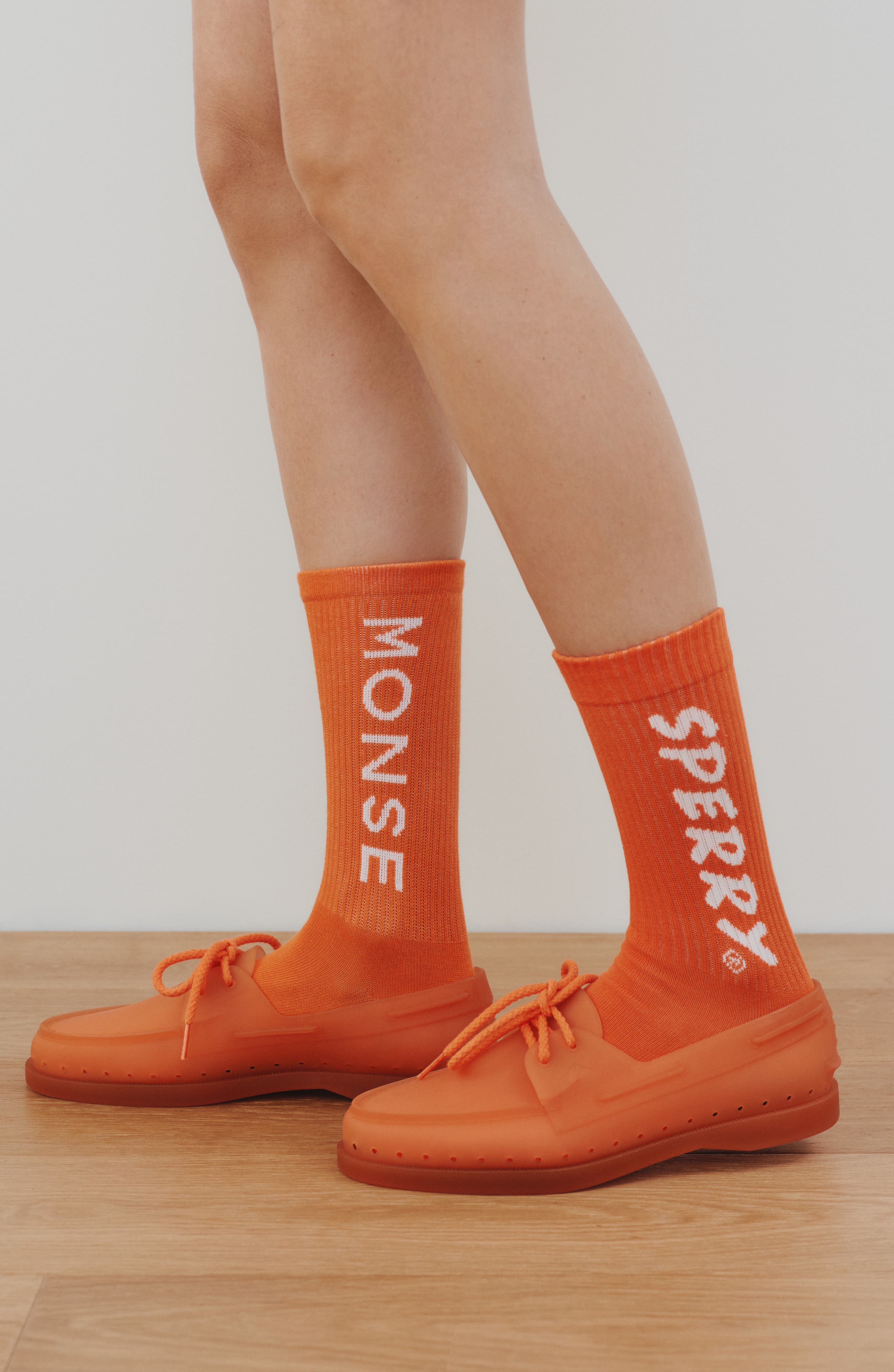 x Monse Authentic Original 2-Eye Jelly Boat Shoe - image 4