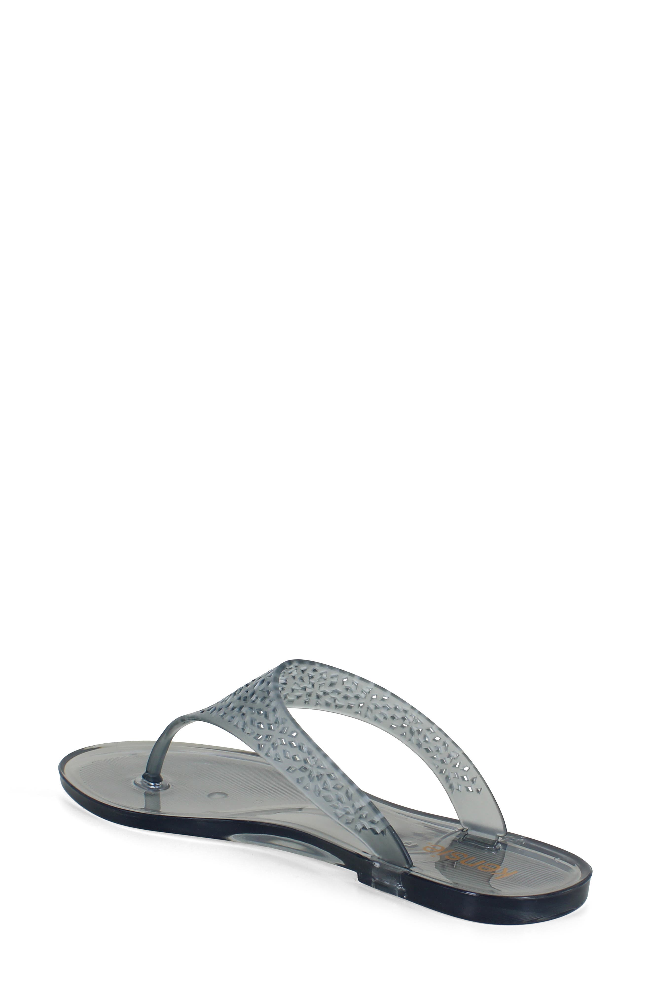 Kensie Balia Flip Flop, Alternate, color, Smoke