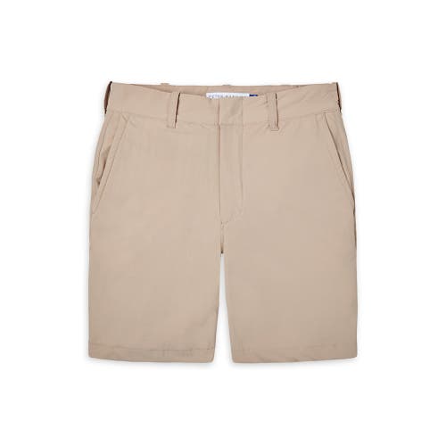 Peter Manning Tech Shorts In Neutral