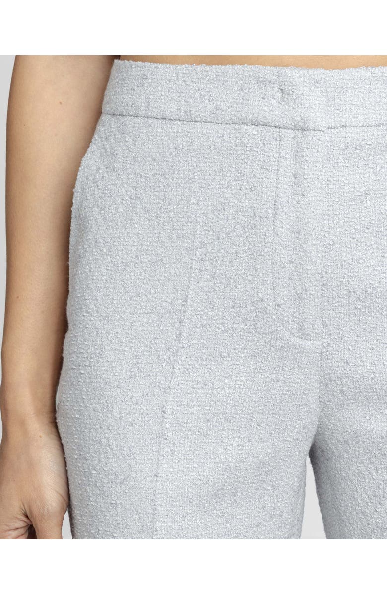Santorelli Amara Straight Leg Pant in Soft Boucle, Alternate, color, Ash