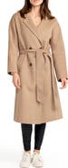 Belle & Bloom Standing Still Belted Wool Blend Coat