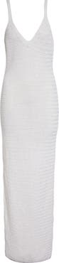 Balmain Dentelle V-Neck Sweater Dress