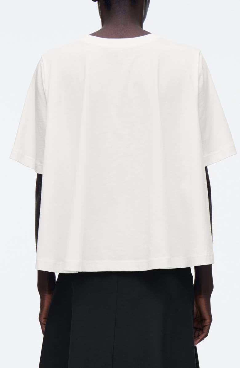 COS Relaxed Organic Cotton Trapeze T-Shirt, Alternate, color,