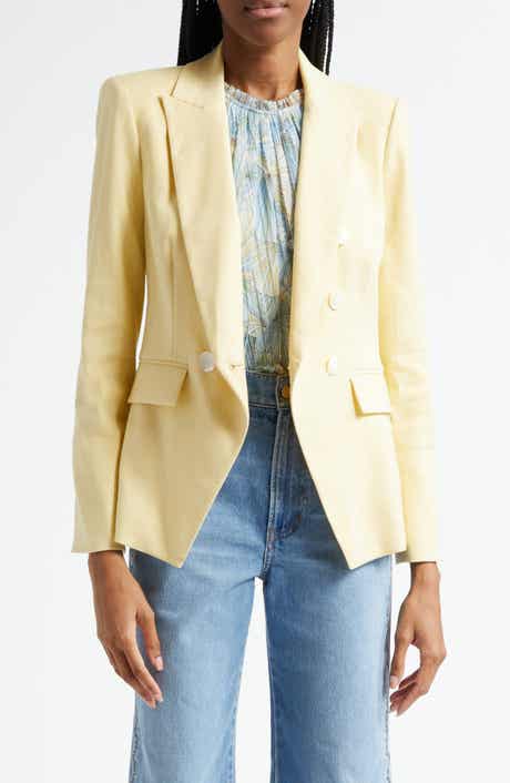 Veronica Beard Miller Linen Blend Dickey Jacket