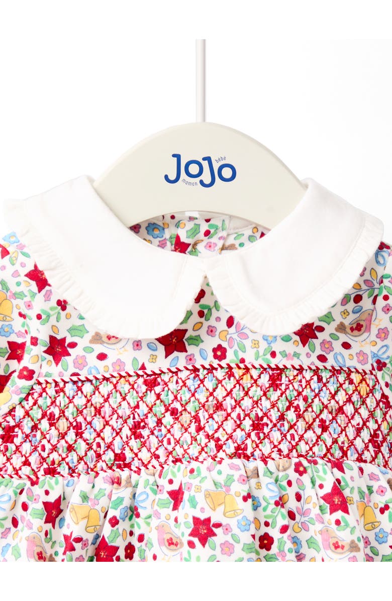 JOJO MAMAN BEBE Ditsy Floral Dress, Alternate, color, Plum