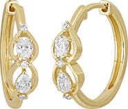 Bony Levy Maya Diamond Hoop Earrings