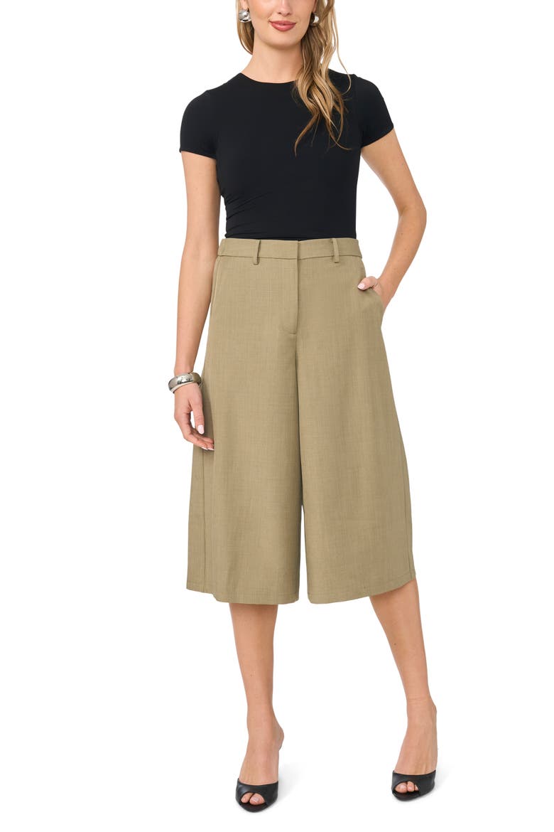 HIgh Waist Longline Shorts, Alternate, color, MILITARY OLIVE