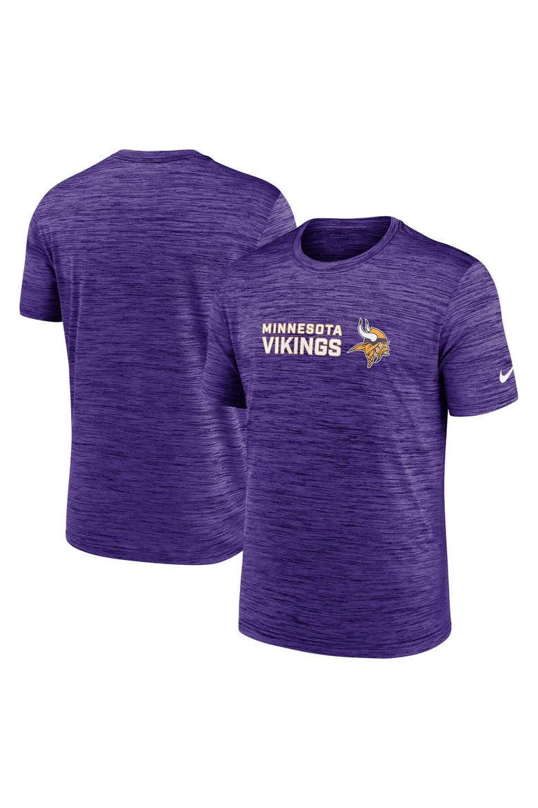 Men's Nike Purple Minnesota Vikings Big & Tall Primetime Reverse Play Velocity Performance T-Shirt, Alternate, color, Purple